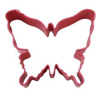 Picture of BUTTERFLY COOKIE CUTTER PINK 8.3CM